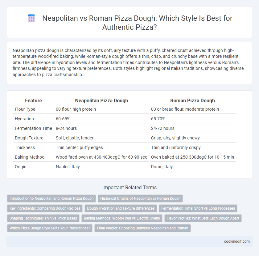 Neapolitan vs Roman Pizza Dough: Which Style Is Best for Authentic Pizza?