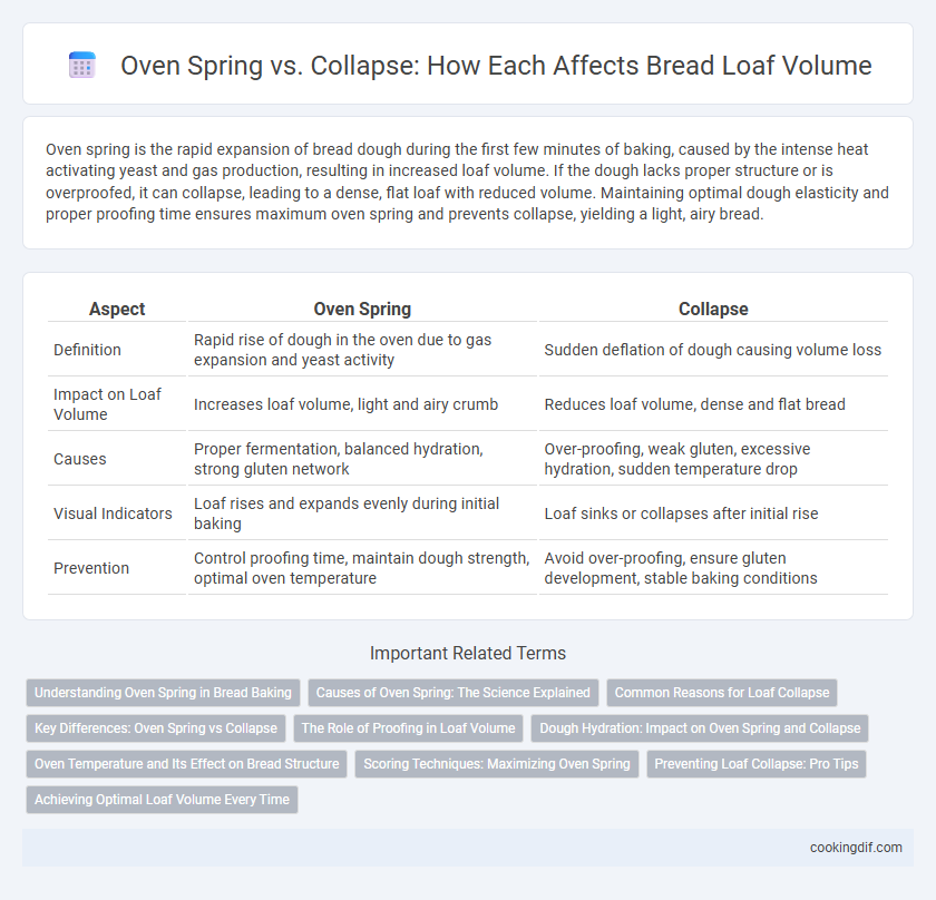 Oven Spring vs. Collapse: How Each Affects Bread Loaf Volume