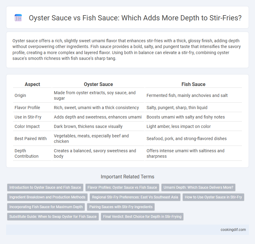 Oyster Sauce vs Fish Sauce: Which Adds More Depth to Stir-Fries?
