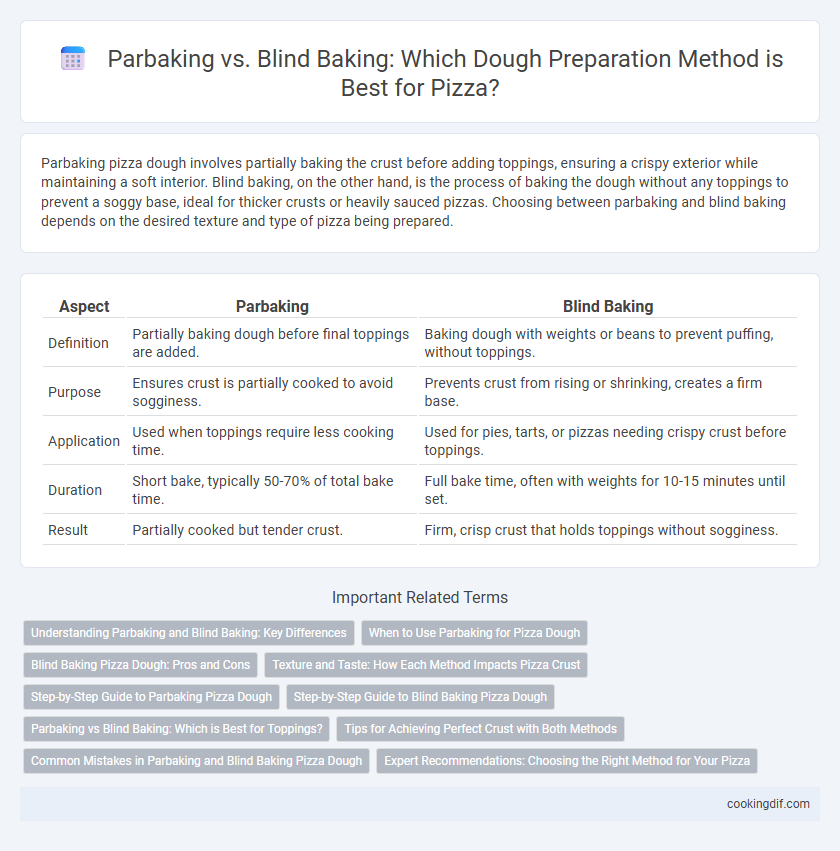 Parbaking vs. Blind Baking: Which Dough Preparation Method is Best for Pizza?