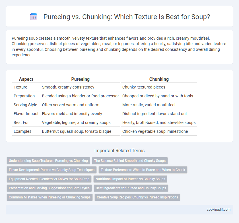 Pureeing vs. Chunking: Which Texture Is Best for Soup?