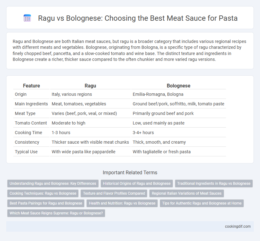 Ragu vs Bolognese: Choosing the Best Meat Sauce for Pasta