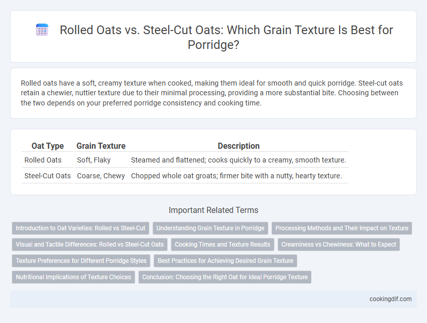 Rolled Oats vs. Steel-Cut Oats: Which Grain Texture Is Best for Porridge?