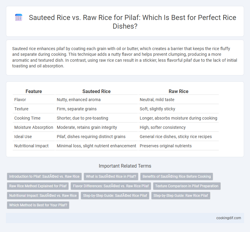 Sauteed Rice vs. Raw Rice for Pilaf: Which Is Best for Perfect Rice Dishes?