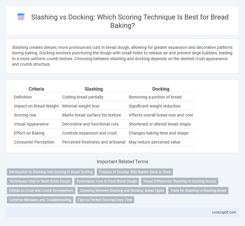 Slashing vs Docking: Which Scoring Technique Is Best for Bread Baking?