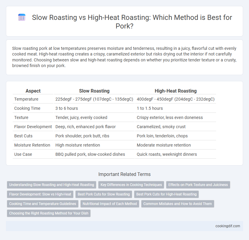 Slow Roasting vs High-Heat Roasting: Which Method is Best for Pork?