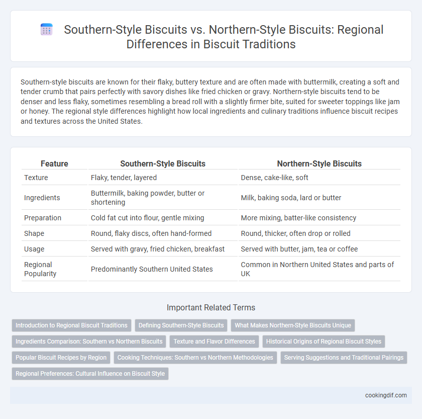 Southern-Style Biscuits vs. Northern-Style Biscuits: Regional Differences in Biscuit Traditions