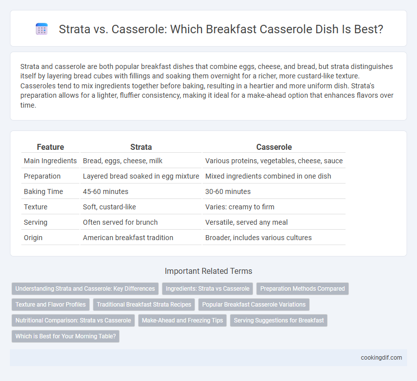 Strata vs. Casserole: Which Breakfast Casserole Dish Is Best?