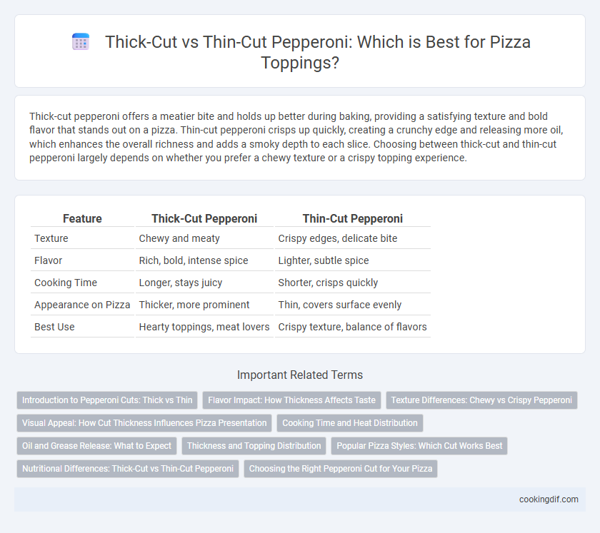 Thick-Cut vs Thin-Cut Pepperoni: Which is Best for Pizza Toppings?