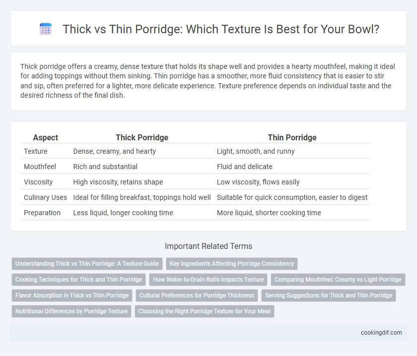 Thick vs Thin Porridge: Which Texture Is Best for Your Bowl?