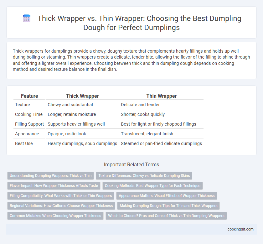 Thick Wrapper vs. Thin Wrapper: Choosing the Best Dumpling Dough for Perfect Dumplings