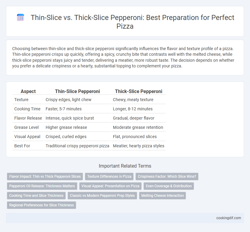 Thin-Slice vs. Thick-Slice Pepperoni: Best Preparation for Perfect Pizza