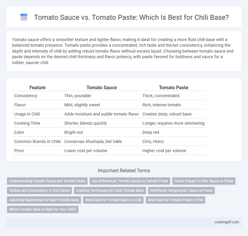 Tomato Sauce vs. Tomato Paste: Which Is Best for Chili Base?