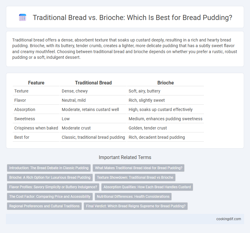 Traditional Bread vs. Brioche: Which Is Best for Bread Pudding?