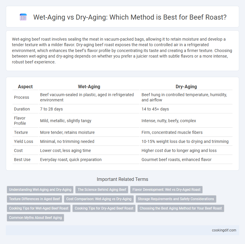 Wet-Aging vs Dry-Aging: Which Method is Best for Beef Roast?