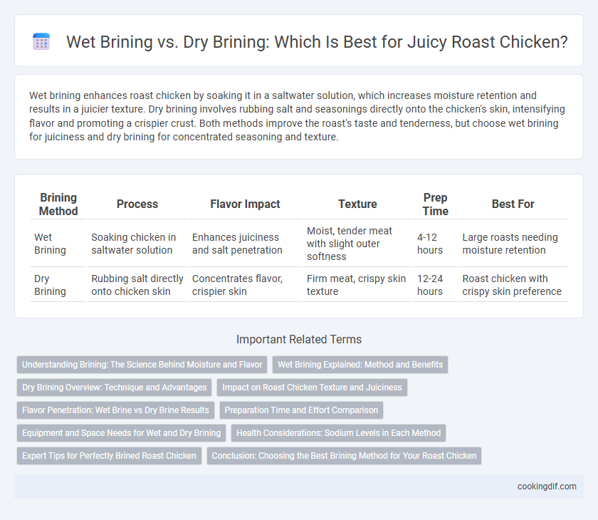 Wet Brining vs. Dry Brining: Which Is Best for Juicy Roast Chicken?