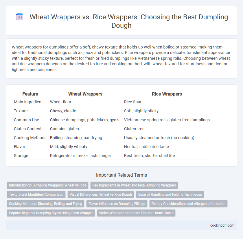 Wheat Wrappers vs. Rice Wrappers: Choosing the Best Dumpling Dough