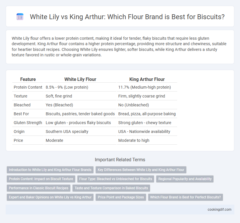 White Lily vs King Arthur: Which Flour Brand is Best for Biscuits?