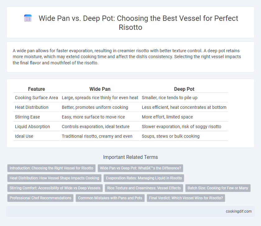 Wide Pan vs. Deep Pot: Choosing the Best Vessel for Perfect Risotto