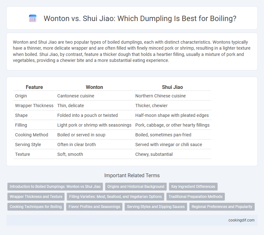 Wonton vs. Shui Jiao: Which Dumpling Is Best for Boiling?