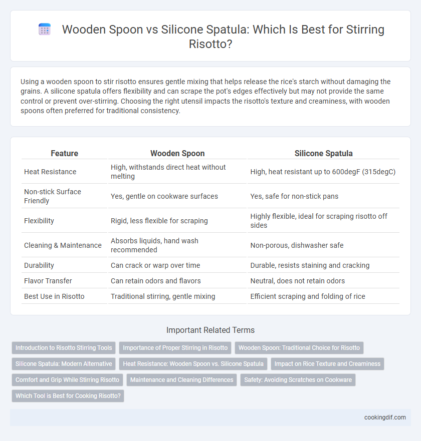 Wooden Spoon vs Silicone Spatula: Which Is Best for Stirring Risotto?